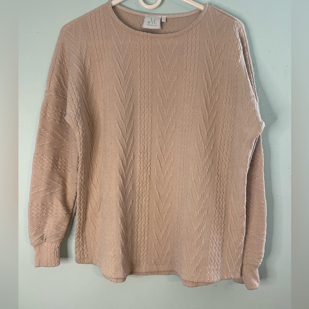 Mint Women's Cowl Neck Sweater - Cream